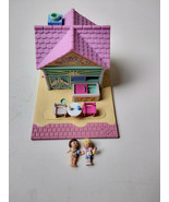 Vtg Polly Pocket Beach Cafe House 1993 Bluebird Toys Complete - £31.37 GBP