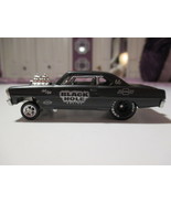 Hot Wheels, 66 Super Nova Gasser, Black Hole Racing, Flat Black, Real Ri... - $20.51 CAD