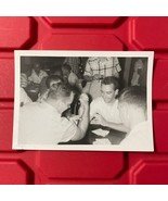Arm Wrestling Match Between Men Photograph 4.5 x 3.25 Pre Owned Vintage ... - $171.16 MXN