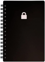 Spiral Password Book with Alphabetical Tabs - 3.5X5.25 Inch Password Keeper with - £10.04 GBP