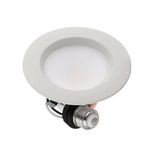 Commercial Electric 65W 650lm 4&quot; LED Color Changing Recessed Trim - White 2 Pack - £13.86 GBP