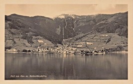 Zell Am See Salzburg Austria~M. SCHMITTENHOHE~1937 Photo Postcard - £7.79 GBP