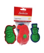 2 Piece Santa and Snowman Cookie Cutter - $54.24 MXN