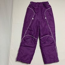 Purple Snowpants Girl’s 7/8 Adjustable Ski Outdoor Play Snowboarding Win... - $26.73