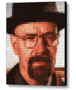 Breaking Bad Walter White Heisenberg Lego Framed Mosaic Limited Editin A... - £15.16 GBP