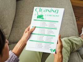Cleaning Checklist, Chore chart, Home cleaning checklist, Weekly cleanin... - £1.57 GBP