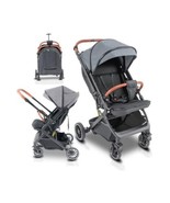 Baby K Lightweight Reversible Baby Stroller (Grey - with Mesh Cover &amp; Ad... - £140.16 GBP