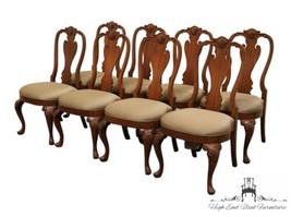 Set of 8 ETHAN ALLEN Mahogany Contemporary Traditional Dining Side Chairs 34-... - £5,061.38 GBP