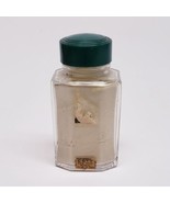 Vintage Coty Emeraude Perfumed Talc Powder 2oz Glass Bottle- 95% Full - $27.90 CAD