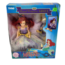 Vintage 1991 Tyco Disney Royal Princess Ariel The Little Mermaid Doll In Box - £36.61 GBP