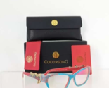 Brand New Authentic COCO SONG Eyeglasses Funky Blue Col 4 53mm CV103 - $128.69
