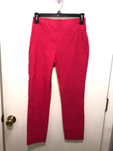 7th Avenue Design Studio New York Co Pull On Pink XS Capri Pants Summer Wear - £7.89 GBP