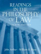 Readings in the Philosophy of Law Arthur, John - £3.25 GBP