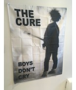 THE CURE Boys Don&#39;t Cry Poster Flag Banner Fabric Wall Tapestry - $40.20 CAD