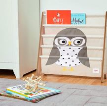 3 SPROUTS Owl BOOK RACK Storage SHELF ORGANIZER Room BOOKCASE??BUY NOW!?? - $49.00