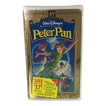 Walt Disney Peter Pan VHS 1998 45th Anniversary Limited Edition Brand New Sealed - $16.73