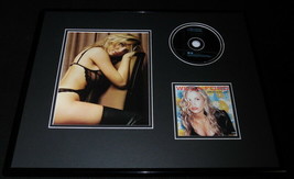 Willa Ford Framed 16x20 I Wanna Be Bad CD &amp; Stockings Lingerie Photo Set - £63.07 GBP