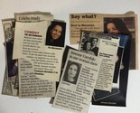 Janeane Garofalo Vintage &amp; Modern Clippings Lot Of 20 Small Images And Ads - $4.94