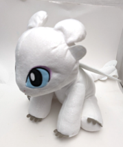 BAB Build a Bear How to Train Your Dragon 15&quot; Plush Light Fury White w Wings - £19.75 GBP