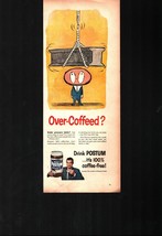 1959 magazine ad for Postum beverage - Over Coffeed? Under Pressure? no ... - $25.05