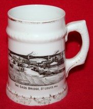 1904 St. Louis World’s Fair Souvenir Porcelain Mug -Victoria Carlsbad Au... - $34.64