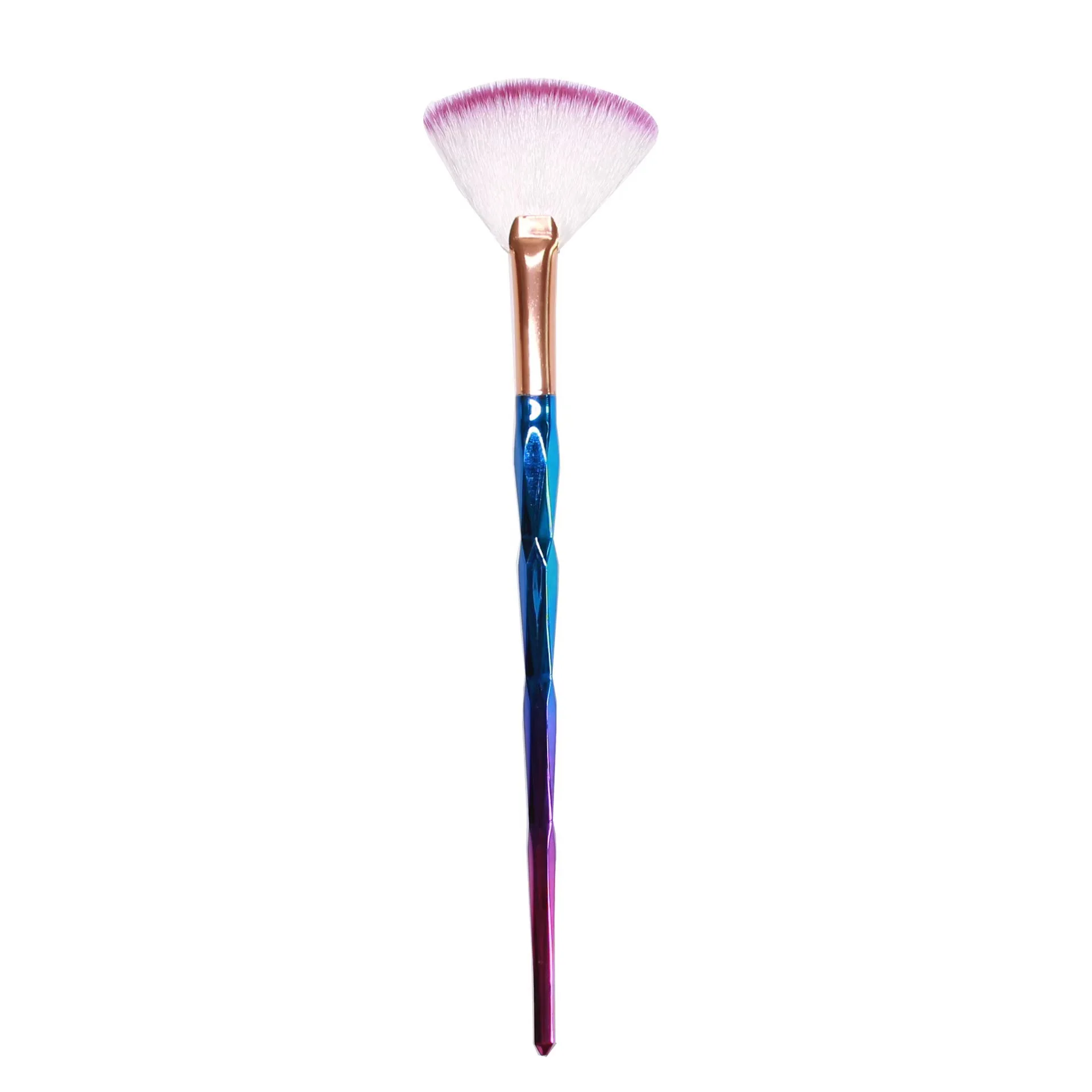 Ceramic Coloring Fan Brush Nylon Soft Bristles DIY Ceramic Underglaze E-... - $4.72