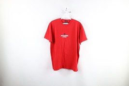 Vtg Abercrombie &amp; Fitch Mens Medium Spell Out Center Logo Short Sleeve T-Shirt - £31.10 GBP