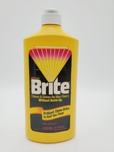 Vintage 1982 Brite Floor Shine Cleaner 16 Fl Oz SC Johnson Garage 80% FULL - $10.79