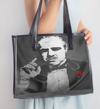 The GodFather Transparent Tote Bag | Inner Black Bag Included | Free Ship - $37.99