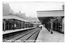 pt0104 - Heckmondwike Railway Station , Yorkshire - print 6x4 - $2.80