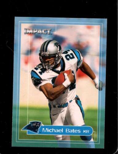 Primary image for 2000 FLEER IMPACT #41 MICHAEL BATES NMMT PANTHERS