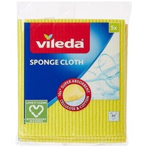 Vileda Universal Sponge Cloth Set - Pack of 5 cloths -  FREE SHIPPING - $241.43 MXN
