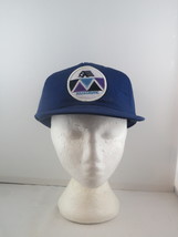 Vintage Patched Puffy Hat - Mohawk Gas Canada - Adult Snapback - £29.16 GBP