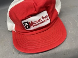 Vintage Michael Todd Land Company Inc SnapBack Trucker Hat Cap Omaha Neb... - $11.37