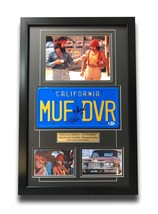 Cheech &amp; Chong Signed &quot;MUF DVR&quot; Movie Car License Plate Framed Collage BAS Auto - £421.20 GBP