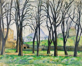 12613.Room Wall Poster.Interior art design.Paul Cezanne painting.Chestnut trees - £12.73 GBP+