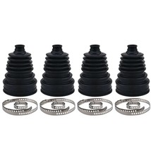 4PC Car Accessories  New And High Quality  Constant Speed CV Boot Joint Dust Kit - £52.27 GBP