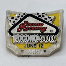 2005 Pocono 500 NASCAR Raceway Long Pond Pennsylvania Race Racing Lapel Pin - £4.74 GBP