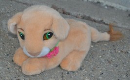 Disney Mattel Lion King Purring Nala Baby Cub Plush Flower Collar Vintag... - $37.39