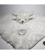 Blankets &amp; Beyond White Sleeping Lamb Lovey Christening Blanket 14&quot; Holy... - £12.00 GBP