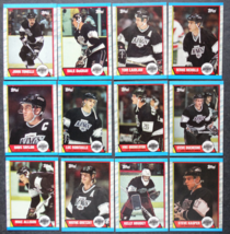 1989-90 Topps Los Angeles Kings Team Set of 12 Hockey Cards - £3.90 GBP