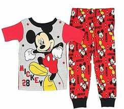 Disney Mickey Mouse Boys Toddler Pajama Set Size 2T 4T 5T NWT  - £12.77 GBP
