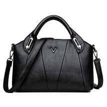 Women Leather Handbags Vintage Soft Leather Female Crossbody Shoulder Bags Ladie - £38.48 GBP
