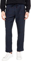 $178  Hugo Boss Men&#39;s &quot;Symon&quot; Multi-Color Plaid Casual Pants, 34R - £77.89 GBP
