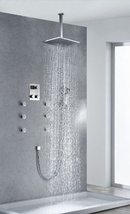 Cascada Luxury Bathroom Shower Set with Luxury 16" Shower Head (Ceiling Mount) R - $1,336.45