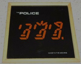 Police Sting Ghost In The Machine Logo On Glass Framed - £196.64 GBP