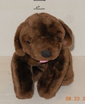 2006 Mattel Barbie Brown Dog Pet 6&quot; Plush STUFFED ANIMAL Toy HTF - £11.50 GBP