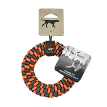 Tall Tails Dog Braided Ring Orange 6 Inches - £22.90 GBP