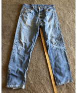 Vtg Levi&#39;s  Denim Jeans 501 USA. 32 X 27 - $120.50 CAD