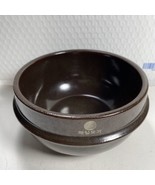 Korean Ttukbaegi Earthenware Bowl Black ceramic 6.5” DIA Hyesung Ceramic - $37.21 CAD